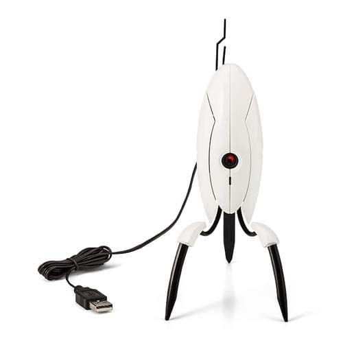LAKA Portal 2 Sentry Turret - Motion Activated Desk Defender with 11 Speaking Functions (Usb Powered)