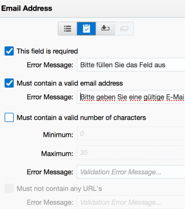 Eloqua Formular Templates nutzen